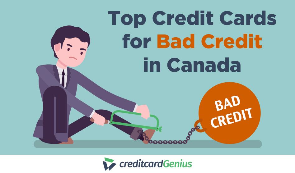 top credit cards bad credit canada